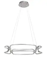 RABALUX Fringilla, visilica, srebrna aluminijumska 67W, 3750-7500lm 4000K IP20