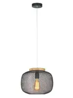 RABALUX Rupert, metal drvo visilica, E27 1× 2