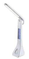 RABALUX Amato, stona LED lampa crna, dimabilna, LCD displey, sat, datum, alarm, temperatura, 7W, 4000K, visina 44cm 2
