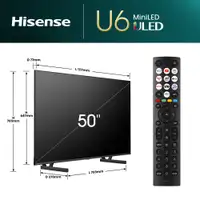 HISENSE 50U6NQ MiniLED