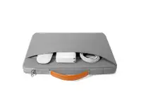 TOMTOC DEFENDER A22 LAPTOP BRIEFCASE GRAY 13" A22C2G5