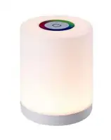 RABALUX Tipy, stona punjiva RGB, dimabilna na touch, LED 3000K (trajanje baterije 15h)