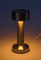 RABALUX Senan stona lampa LED2 7W H21cm gold