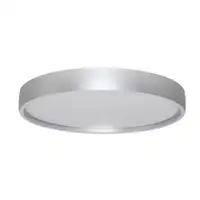 RABALUX Dewson, silver LED plafonjera brušeni aluminium 37W, 2480lm,3000K, 45cm