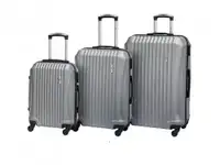 ENOVA ABS SEVILLA Set kofera 55/65/75cm siva