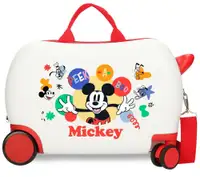 DISNEY MICKEY PEEK A BOO ABS Kofer za decu 45cm sa 4 tockica BELI