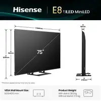 HISENSE 75E8Q