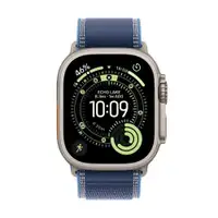 APPLE Watch Ultra 3 Cellular 49mm Natural Titanium Case with Blue/Bright Blue Trail Loop - M/L mewu4se/a