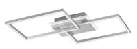 RABALUX Athelstan, LED plafonska lampa, srebrna 40W 2900lm-4300lm, 4000K