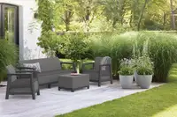 KETER Scandi linea III sa box stolom grafit
