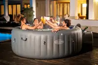 BEST WAY Hidromasazni Bazen Lay-Z-Spa Santorini HidroJet Pro