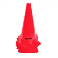 GORILLA SPORTS Set od 10 cunjeva za trening (30 cm / Narandzasti)