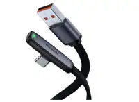 MCDODO CA-3340 kabl USB NA TIP-C UGAO 90, 6A 100W, 1.2m