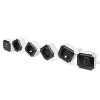 DIGITUS Fleksibilni produzni kabl sa 4uticnice + 2 USB bel