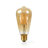 NEDIS LED FILAMENT BULB E27 ST64 5W 500lm