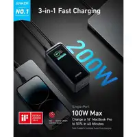ANKER Power Bank Prime 20000mAh 200W Black