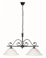 RABALUX Dorothea visilica E27 2x60W m. crno