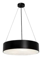 RABALUX Renata, Visilica lampa,mat crna,E27 G45 3x MAX 10W