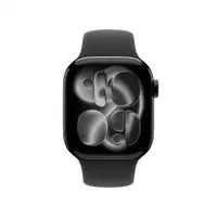 APPLE Watch S11 GPS 42mm Jet Black Aluminium Case with Black Sport Band - M/L mequ4rk/a
