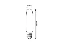 RABALUX Filament LED sijalica E27 T30, 5W, 300lm, 3000K