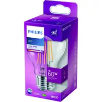PHILIPS classic 7W(60W) E27 CW 4000K A60 CL ND SRT4