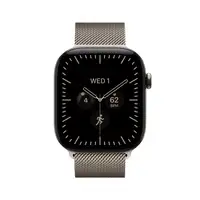 APPLE Watch S12 Cellular 42mm Natural Titanium Case with Natural Milanese Loop mjgh4wf/a