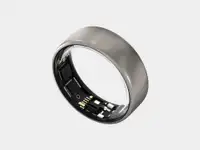 ULTRAHUMAN Ring Air - Size 10 Raw Titanium