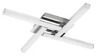 RABALUX Antonia plafonska lampa LED 4x6W hrom IP44