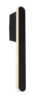 RABALUX Sindri, zidna crna LED 12W, 750lm, DIP switch 3000-4000K, 38cm, Designed by Rabalux