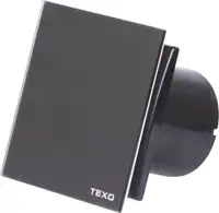 TEXO AIR PRO VENTILATOR 120 BLACK GLASS