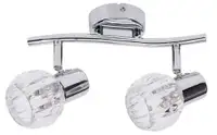 RABALUX Lauren spot E14 2x40W, hrom