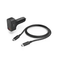HAMA Univerzalni USB-C, 5-20V/65W, PD, auto punjac za laptop