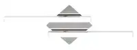 RABALUX Antonia plafonska lampa LED 2x12W hrom IP44