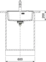 FRANKE-IT MRG 610-52 TL CRNA 114.0661.643
