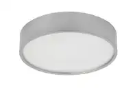 RABALUX Larcia, plafonska lampa, srebrna 18W 970lm-1800lm, 4000K IP45