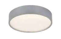 RABALUX Larcia, plafonska lampa, srebrna 18W 970lm-1800lm, 4000K IP45