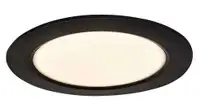 RABALUX Shaun2 plafonjera 12W 3000K crna okrugla