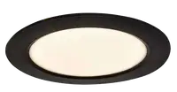 RABALUX Shaun2 plafonjera 12W 3000K crna okrugla
