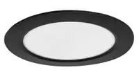 RABALUX Shaun2 plafonjera 12W 3000K crna okrugla