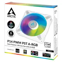 ARCTIC P14 PWM PST A-RGB ACFAN00276A 140mm White