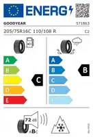 GOODYEAR 205/75R16C 110/108R VEC 4SEASONS CARG