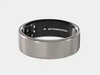 ULTRAHUMAN Ring Air - Size 06 Raw Titanium