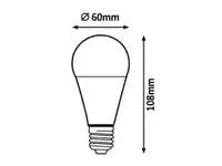 RABALUX Sijalica SMD LED E27 A60 7W 560 lm 6500K