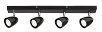 RABALUX Perico plafonjera GU10 4x5W crna