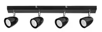 RABALUX Perico plafonjera GU10 4x5W crna