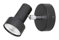 RABALUX Konrad spot, GU10 MAX 5W, crna
