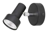 RABALUX Konrad spot, GU10 MAX 5W, crna