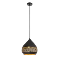 RABALUX Kaia Visilica  E27 1x40W,crno/zlatno