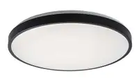 RABALUX Samira plafonjera 48W crna okrugla