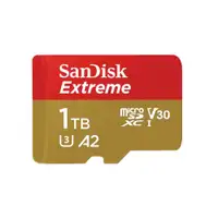 SANDISK SDXC 1TB Extreme micro 190MB/s UHS-I Class10 U3 V30 + ADAPTER